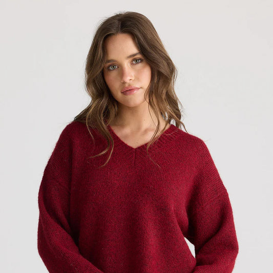 Journey Knit - Raspberry