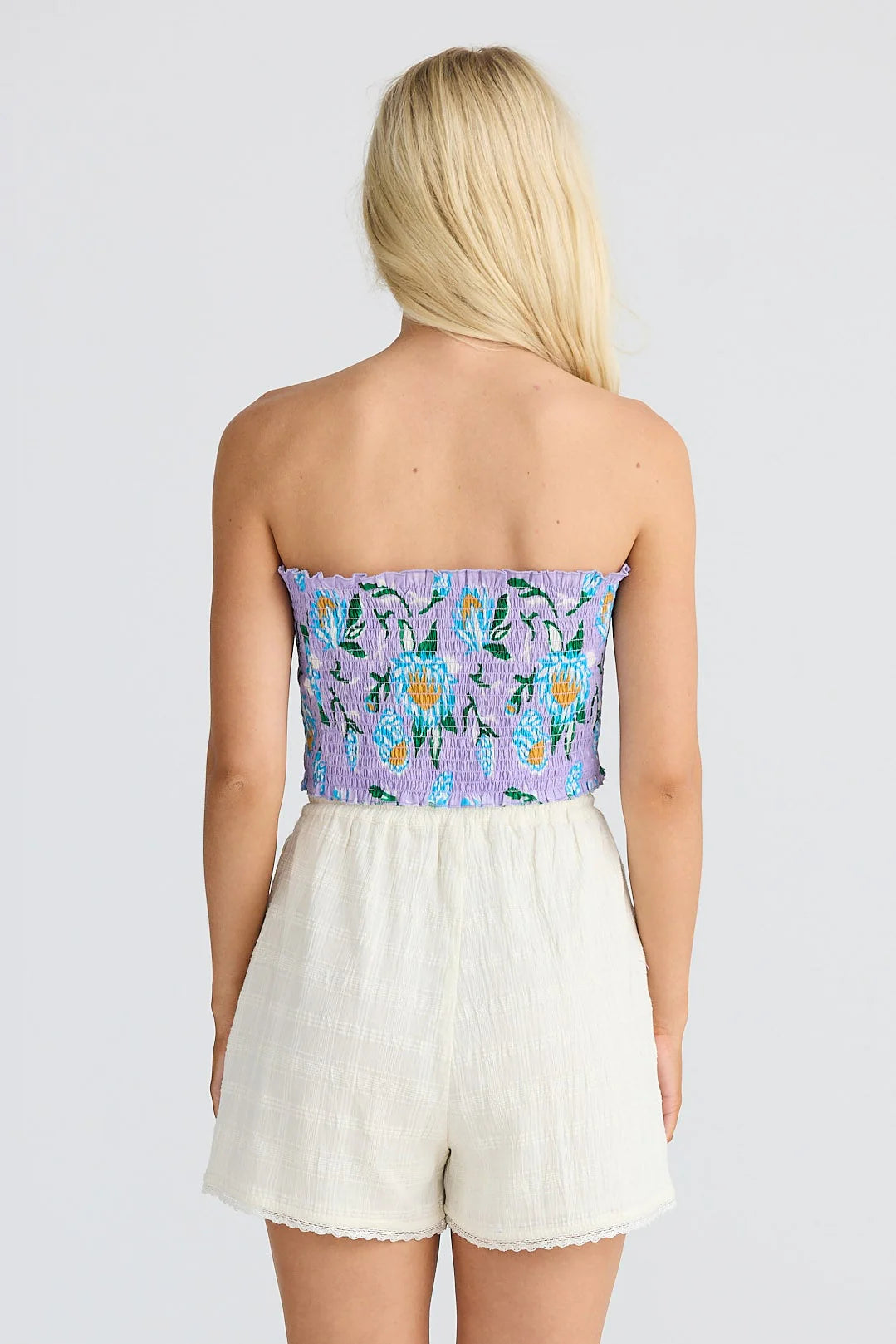 Phoenix Bandeau - Lilac Lotus