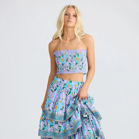 Phoenix Bandeau - Lilac Lotus