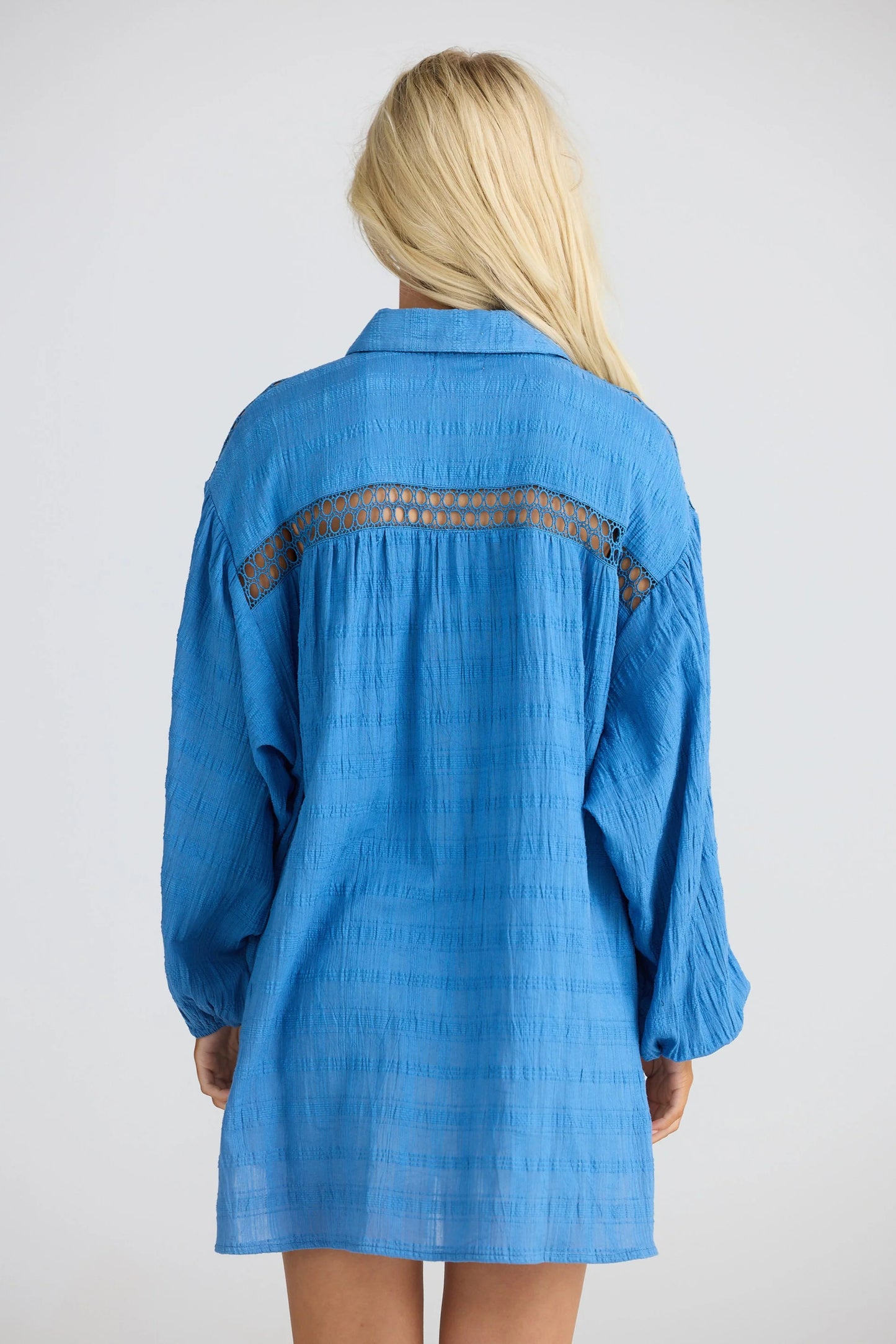 Leilani Shirt - Blue Haze