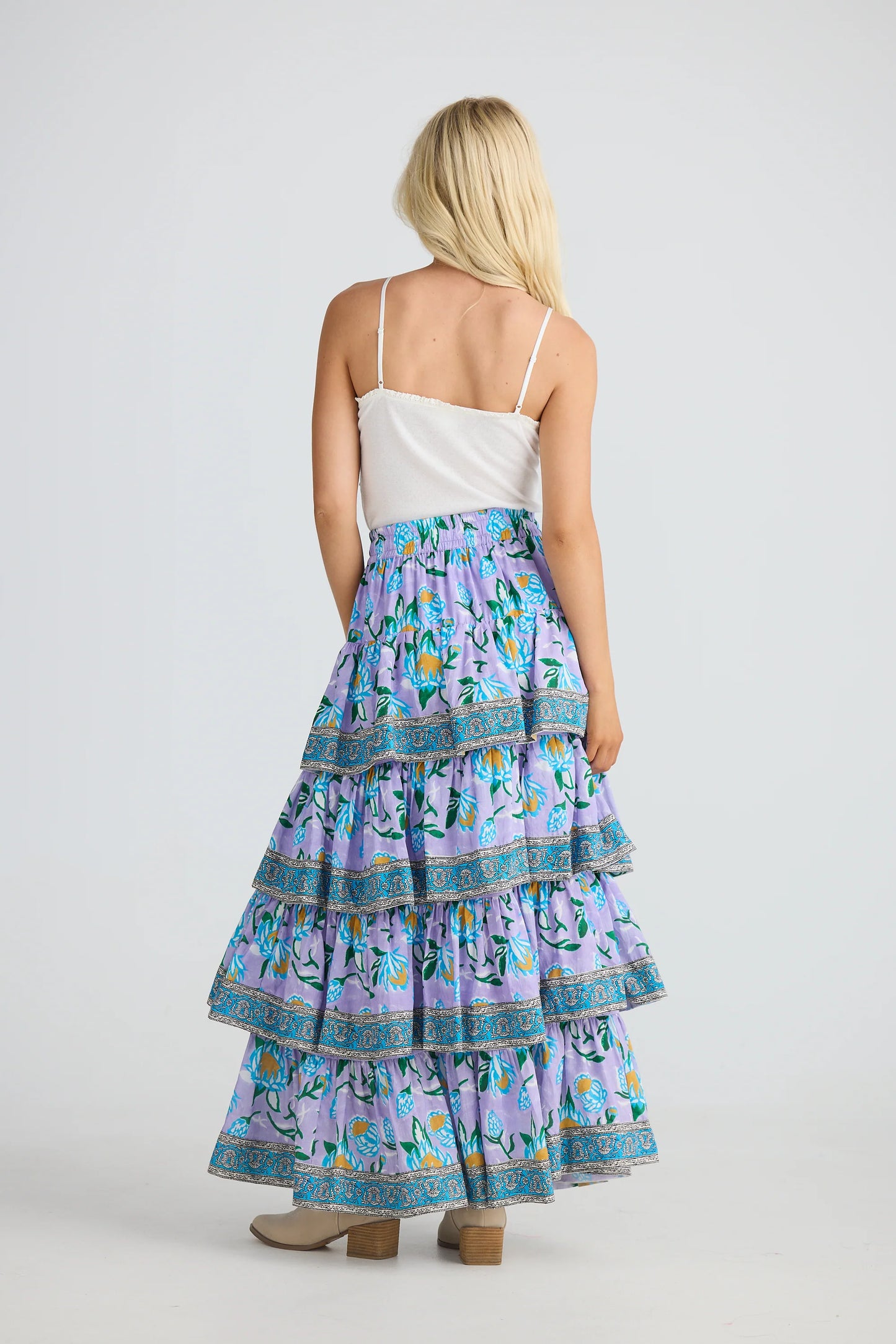 Silvana Skirt - Lilac Lotus