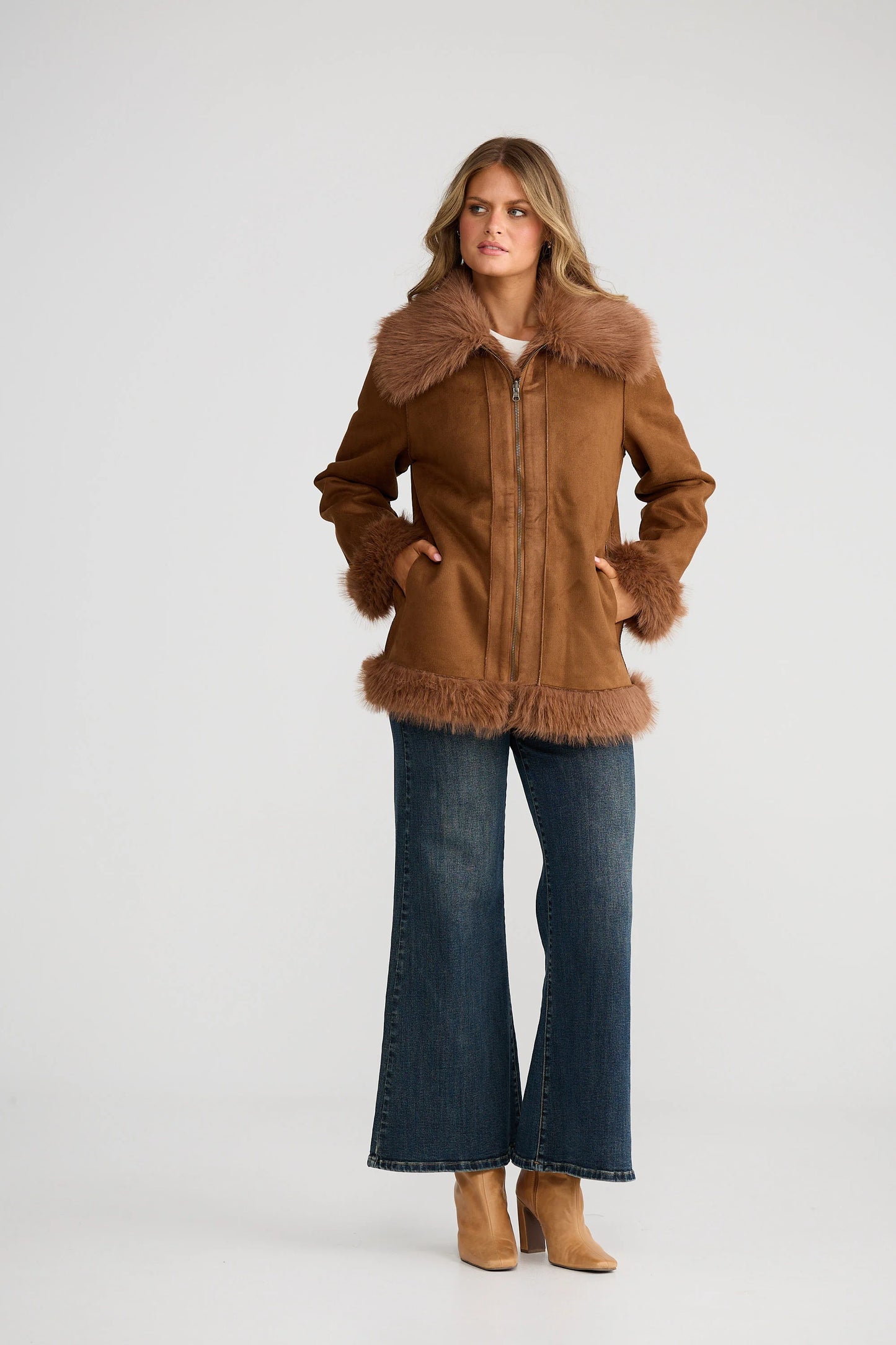 Sable Reversible Jacket - Cinnamon