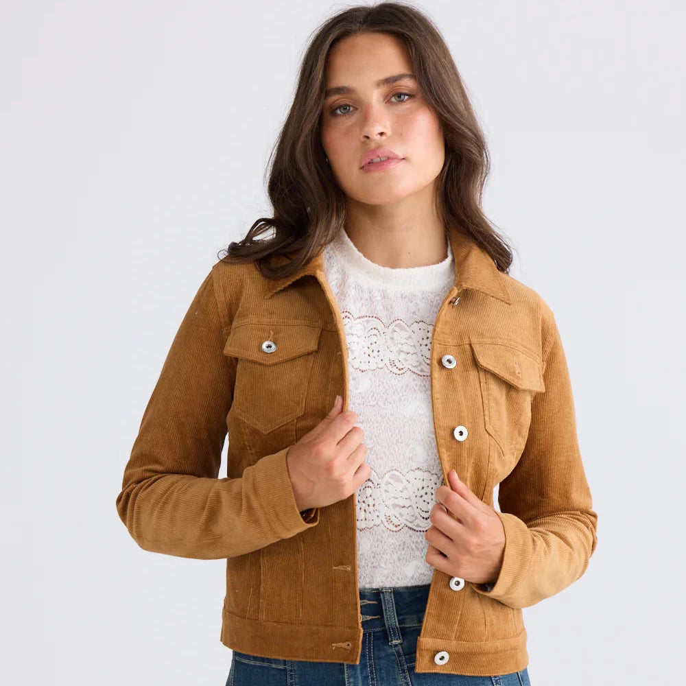 Sonny Jacket - Cinnamon Cord