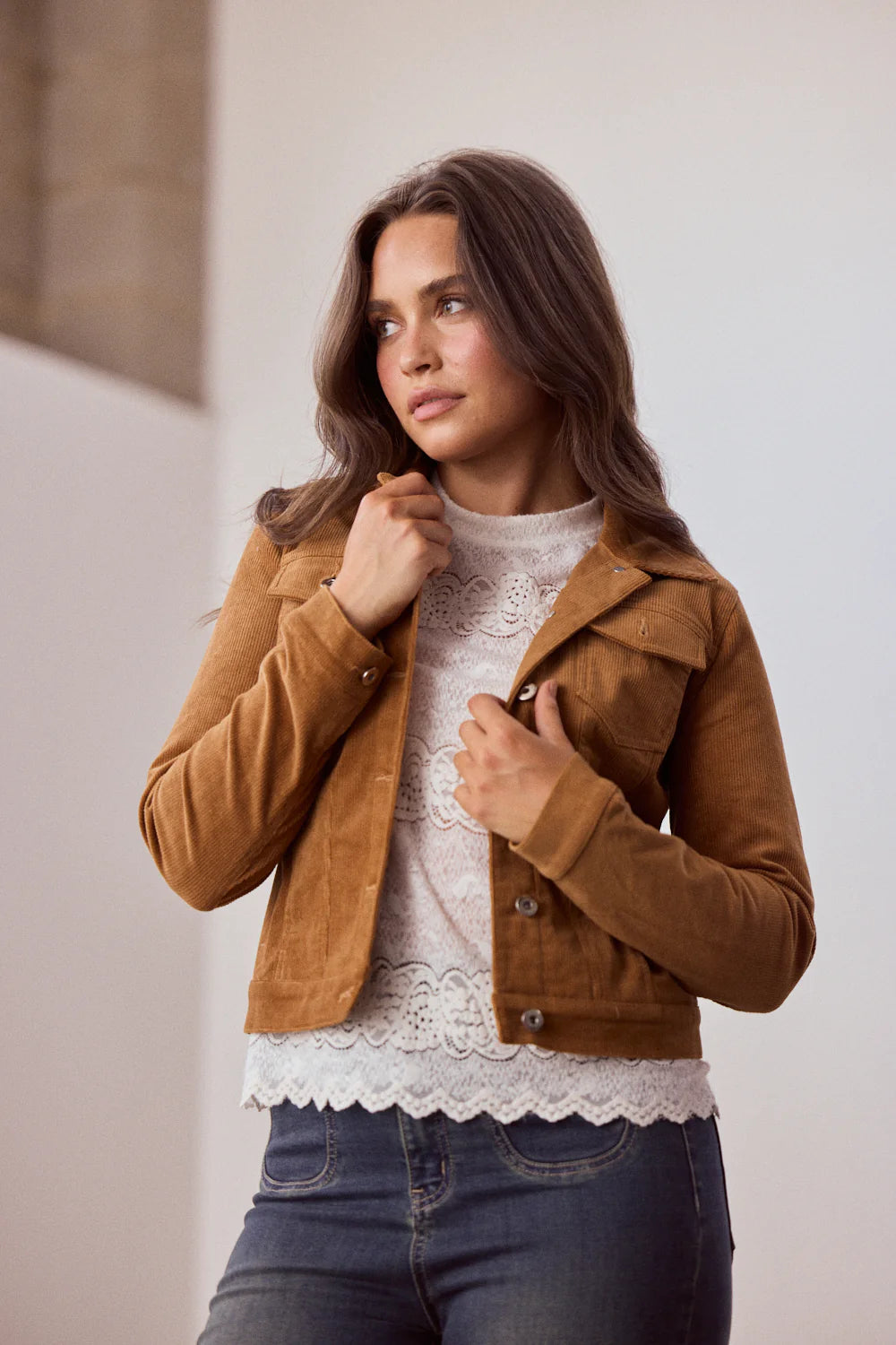 Sonny Jacket - Cinnamon Cord