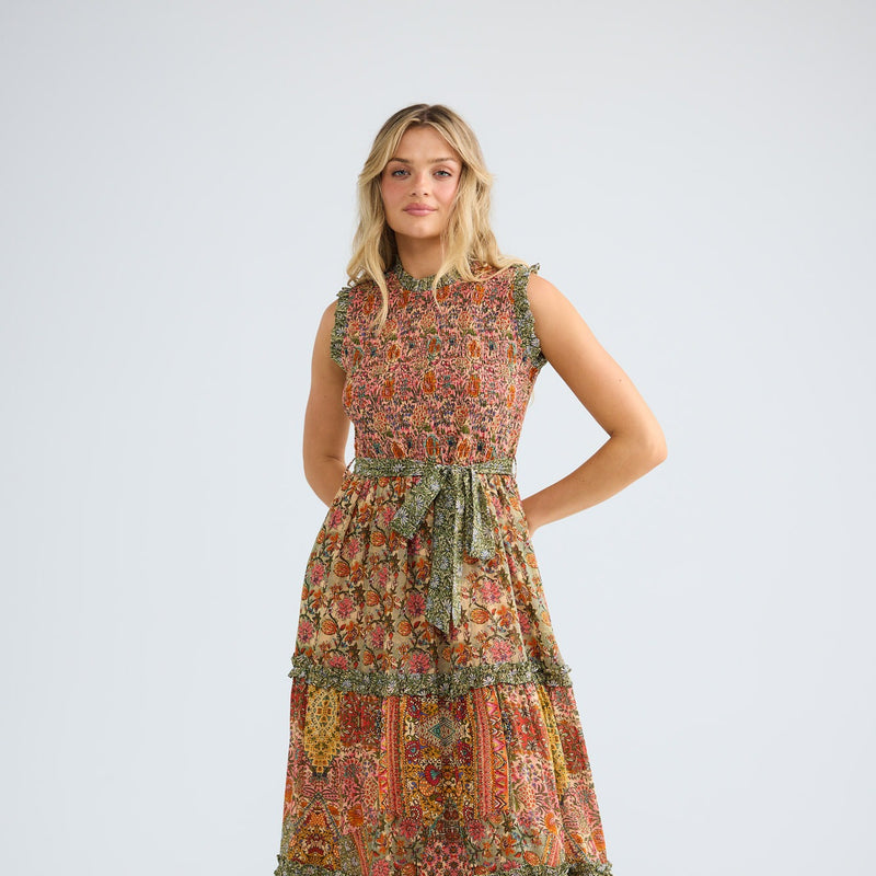 Juniper Dress - Meadow Weave
