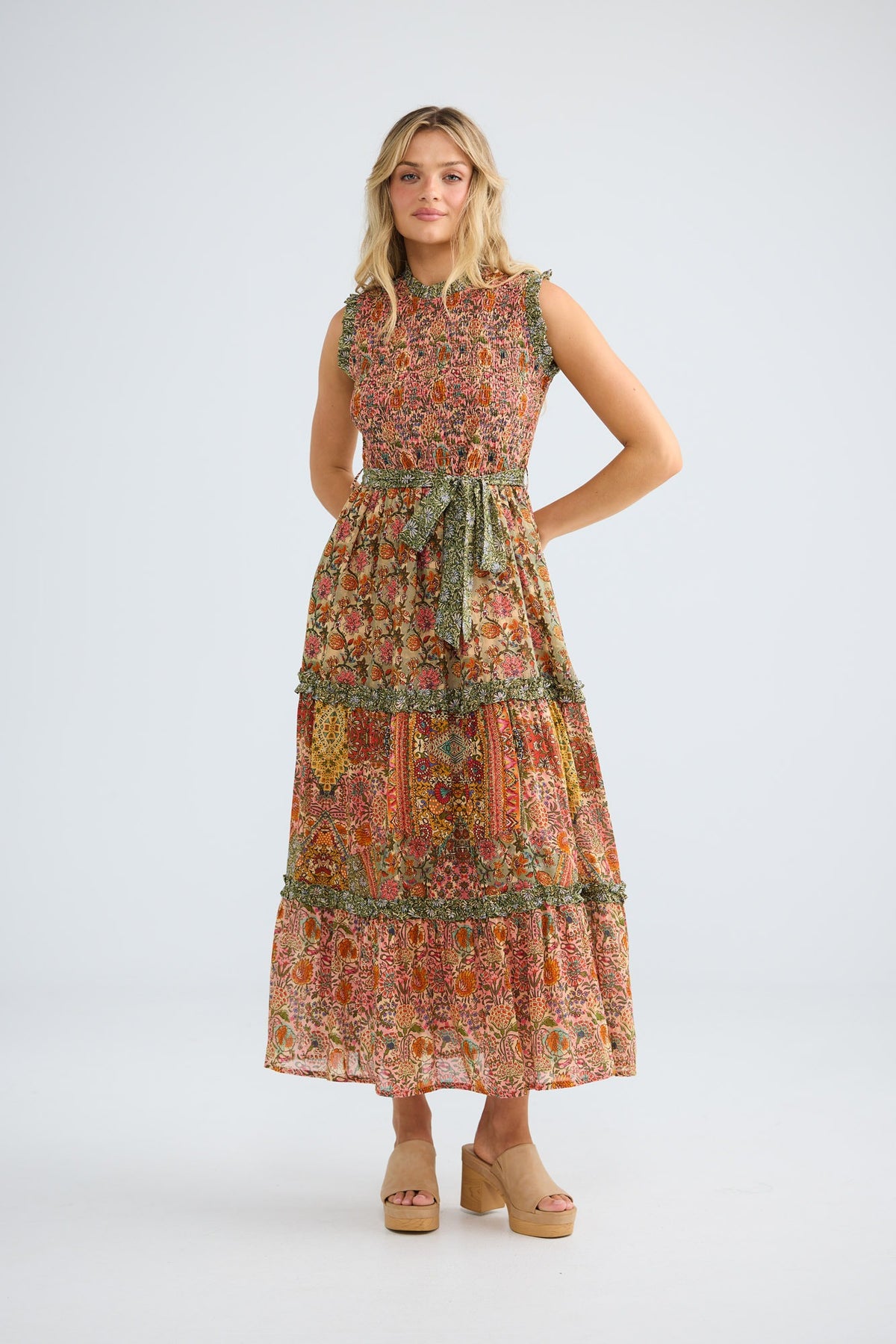 Talisman Juniper Dress - Meadow Weave
