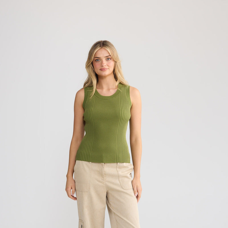 Jennie Tank - Khaki