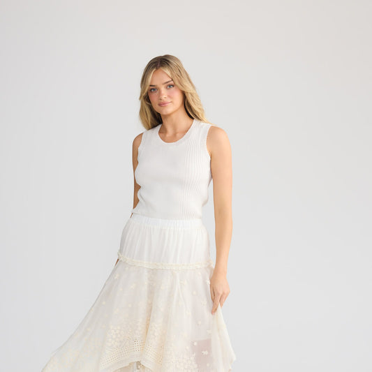 Talisman Rumi Skirt - Ivory