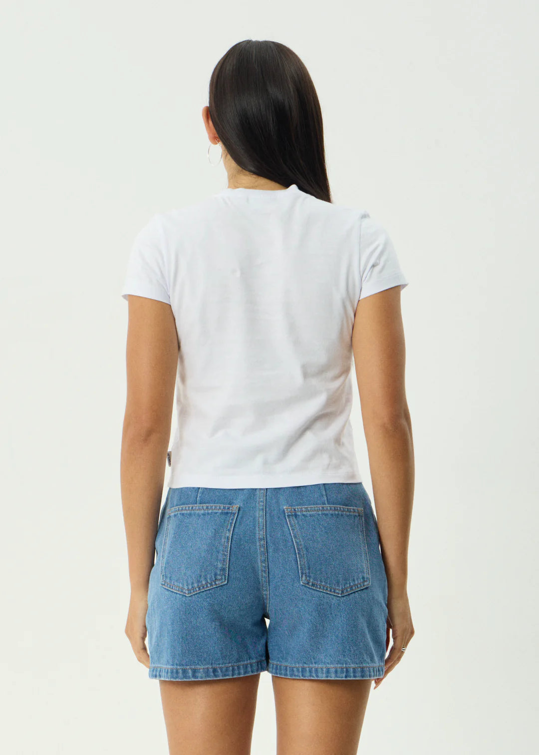 Tropic of Cancer Recycled Baby Tee - White