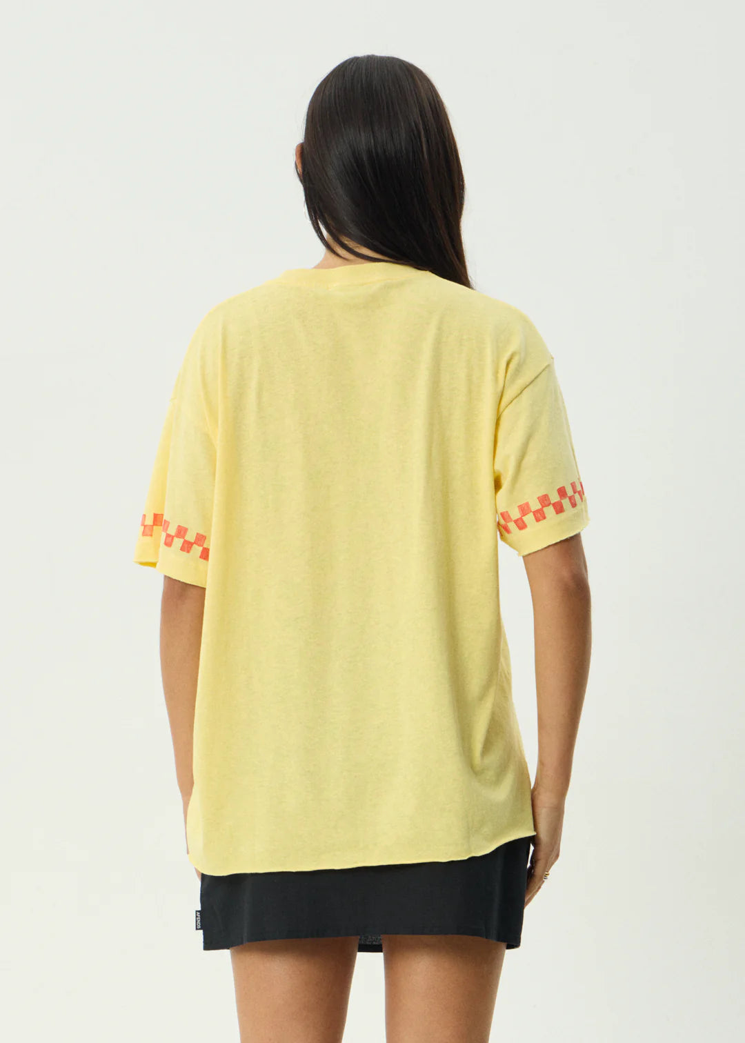 Calda Hemp Oversized Tee - Lemon