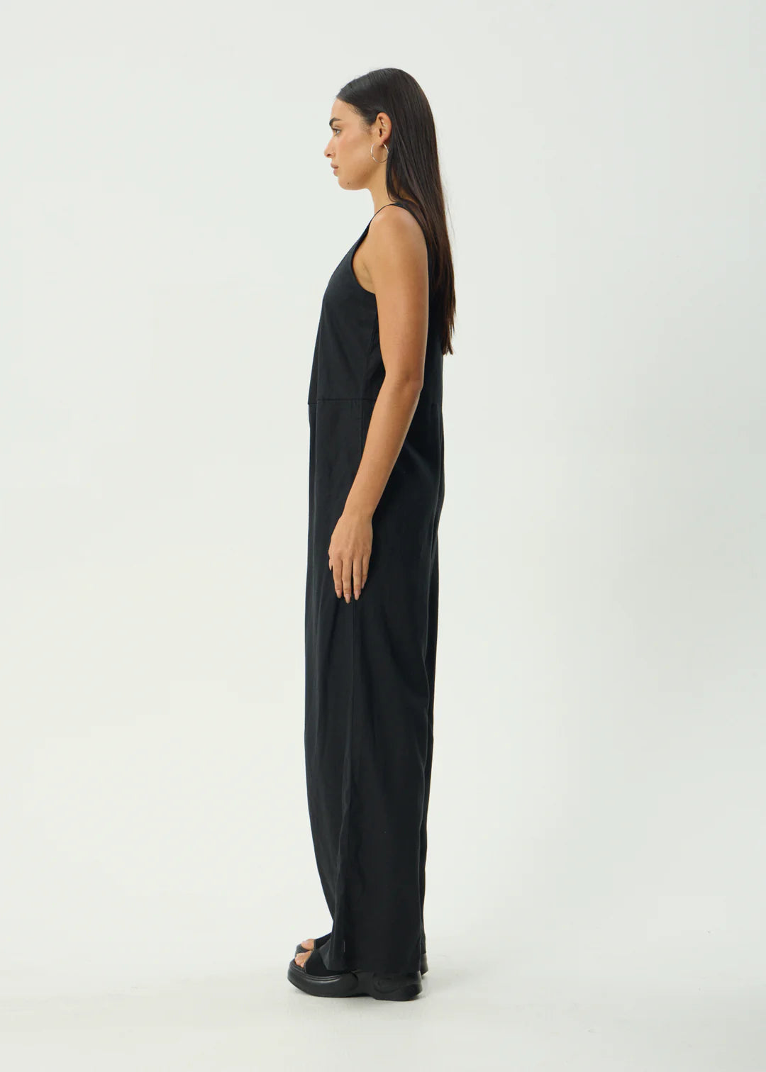 Jesse Hemp Jumpsuit - Black