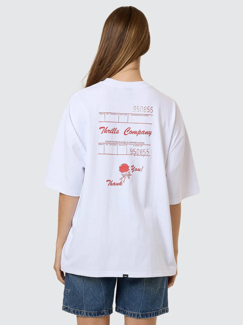 Appreciation Oversized Tee - White
