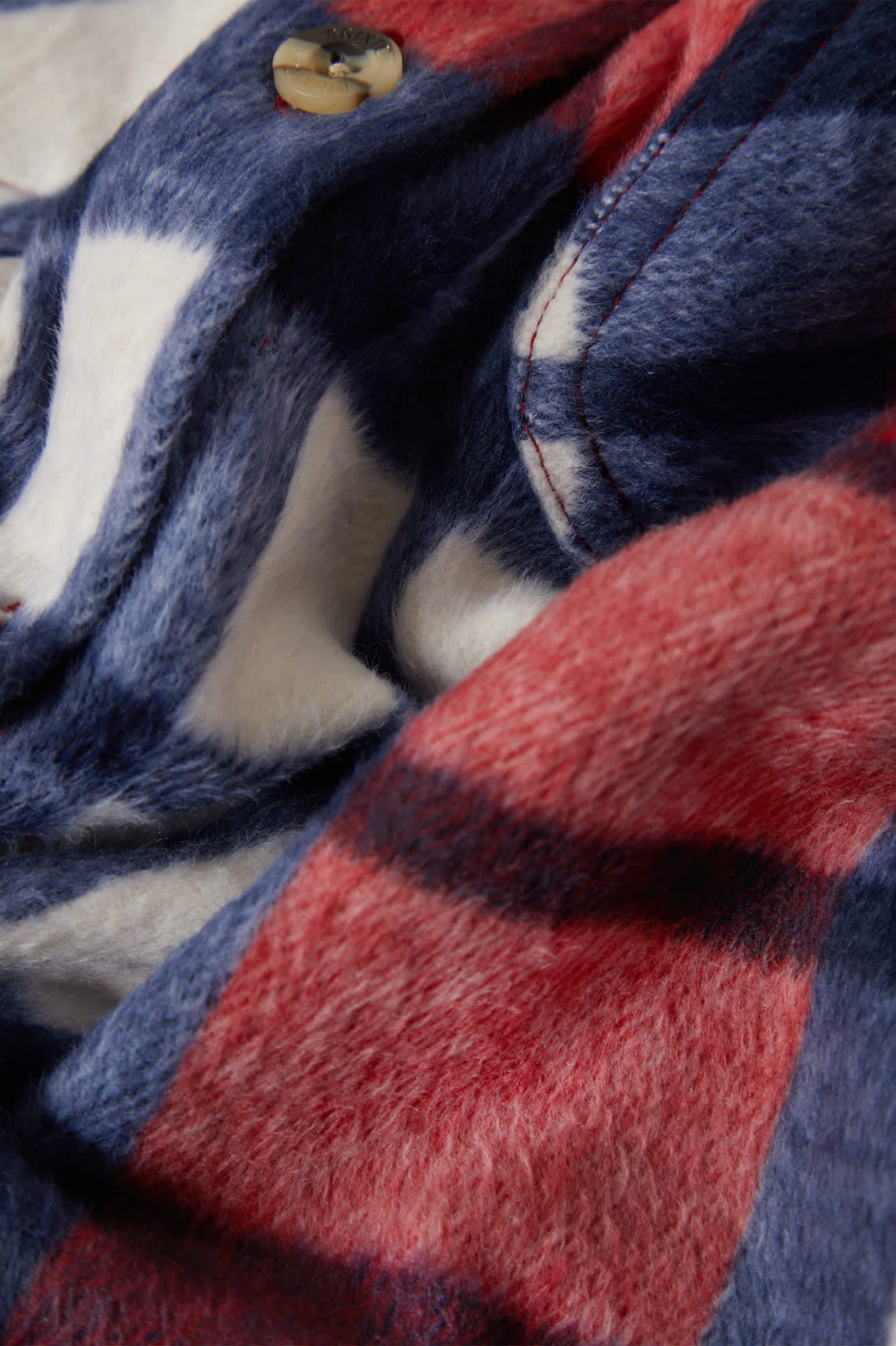 Bowery W Soft Brushed Flannel - Adrenaline Rush / Navy