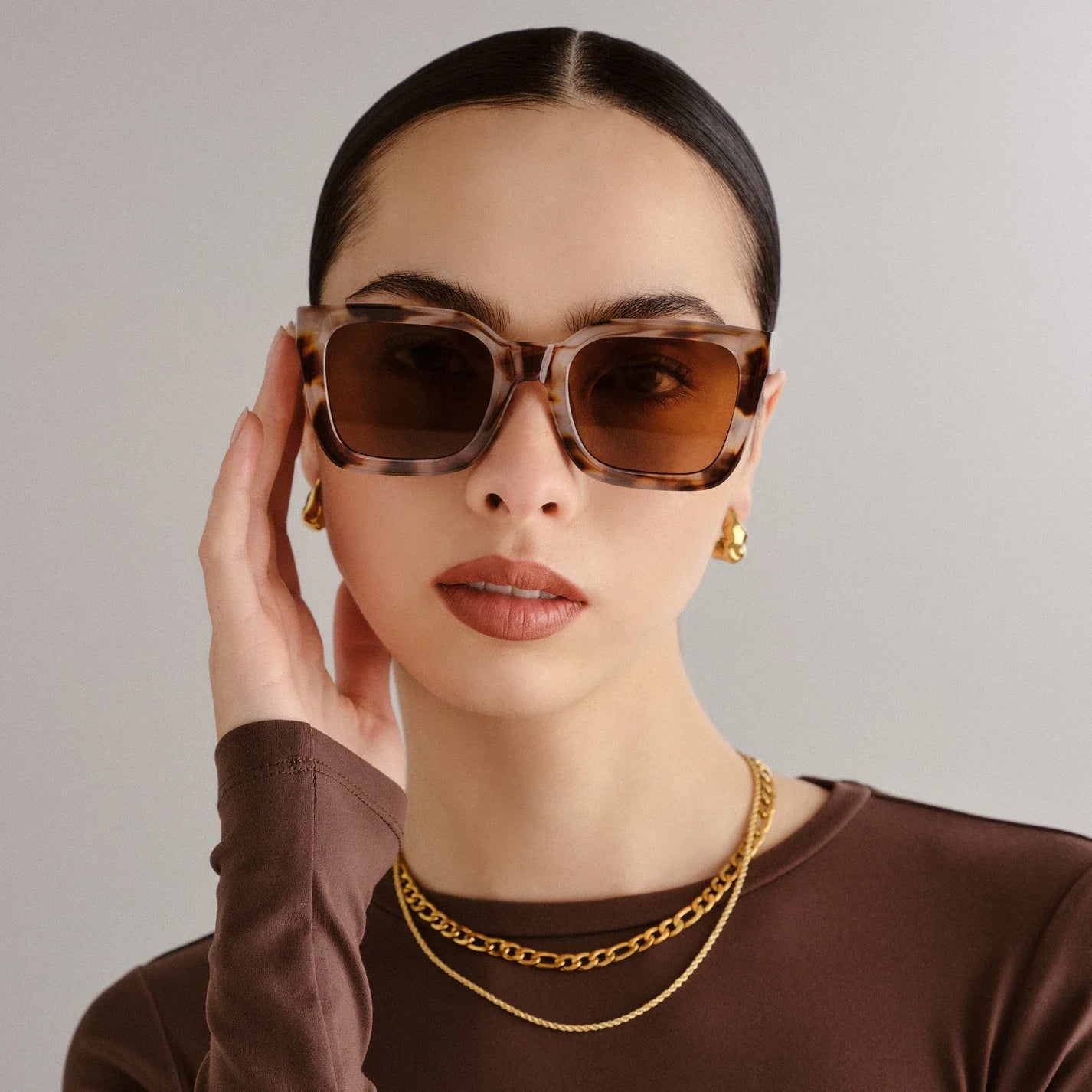 Abstraction Sunglasses - Cookie Tort
