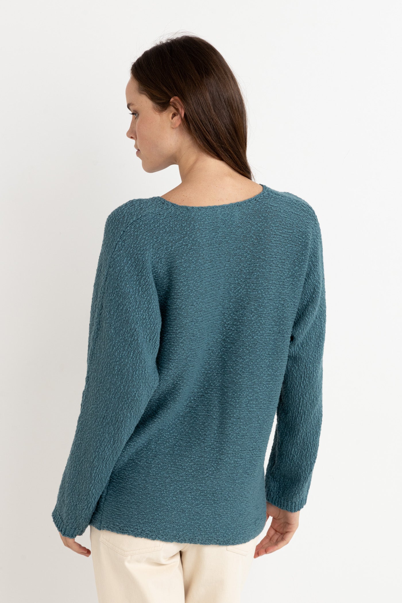 Adele Oversized Long Sleeve Knit - Teal