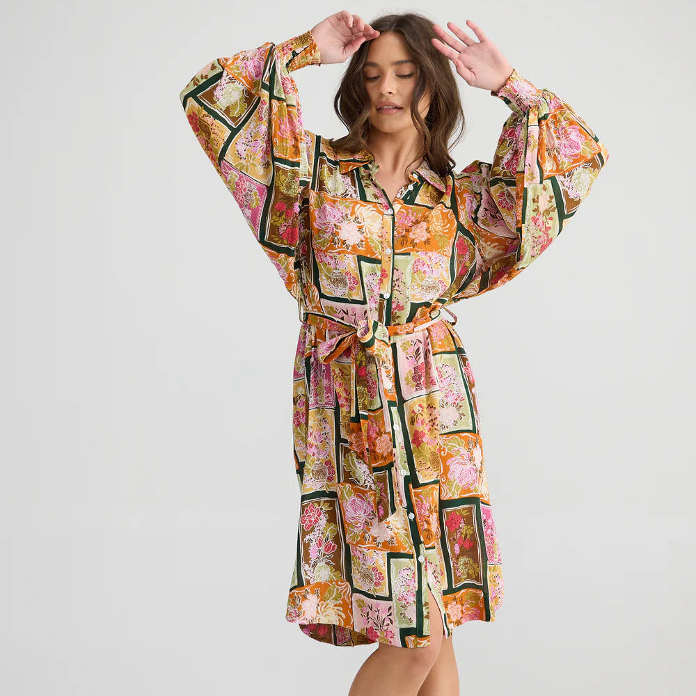 Annabelle Dress - Postcard Petals