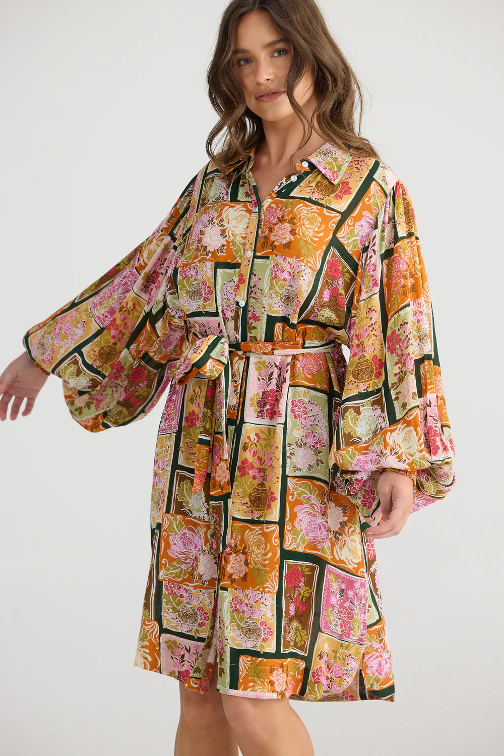 Annabelle Dress - Postcard Petals