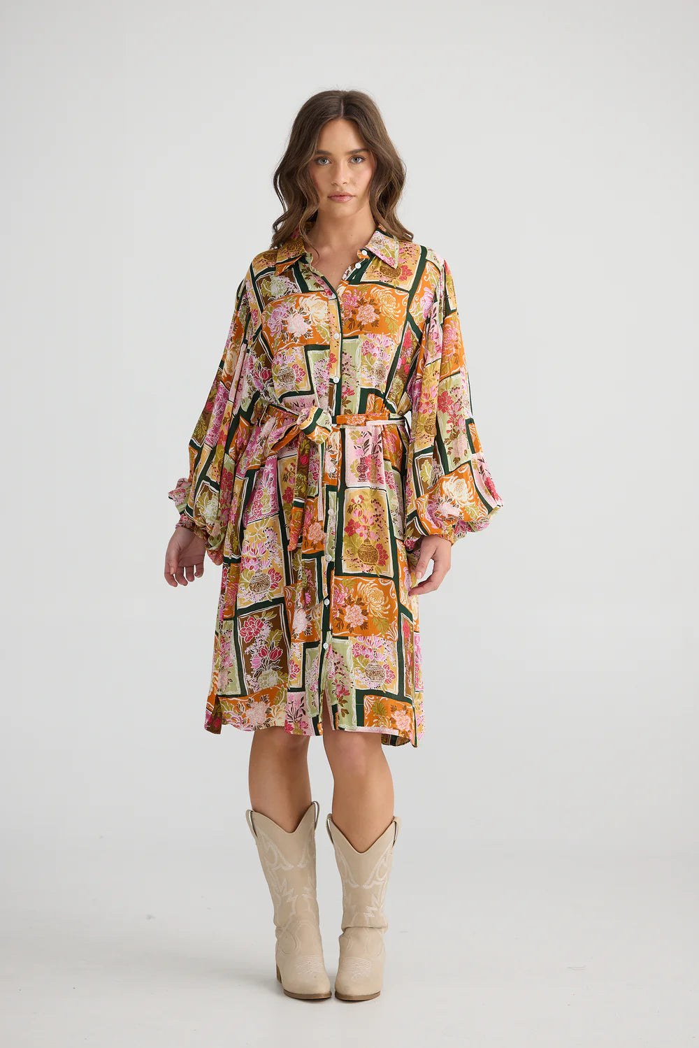 Annabelle Dress - Postcard Petals