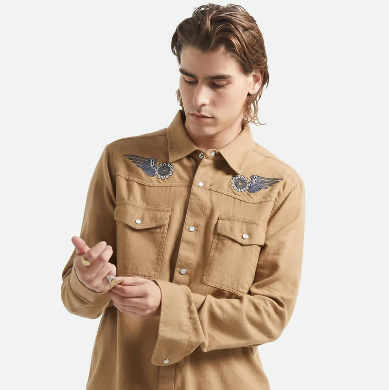 Waylon LW Overshirt - Khaki