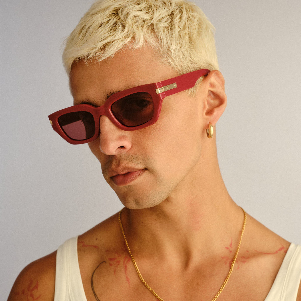 Cubito Sunglasses - Burgundy