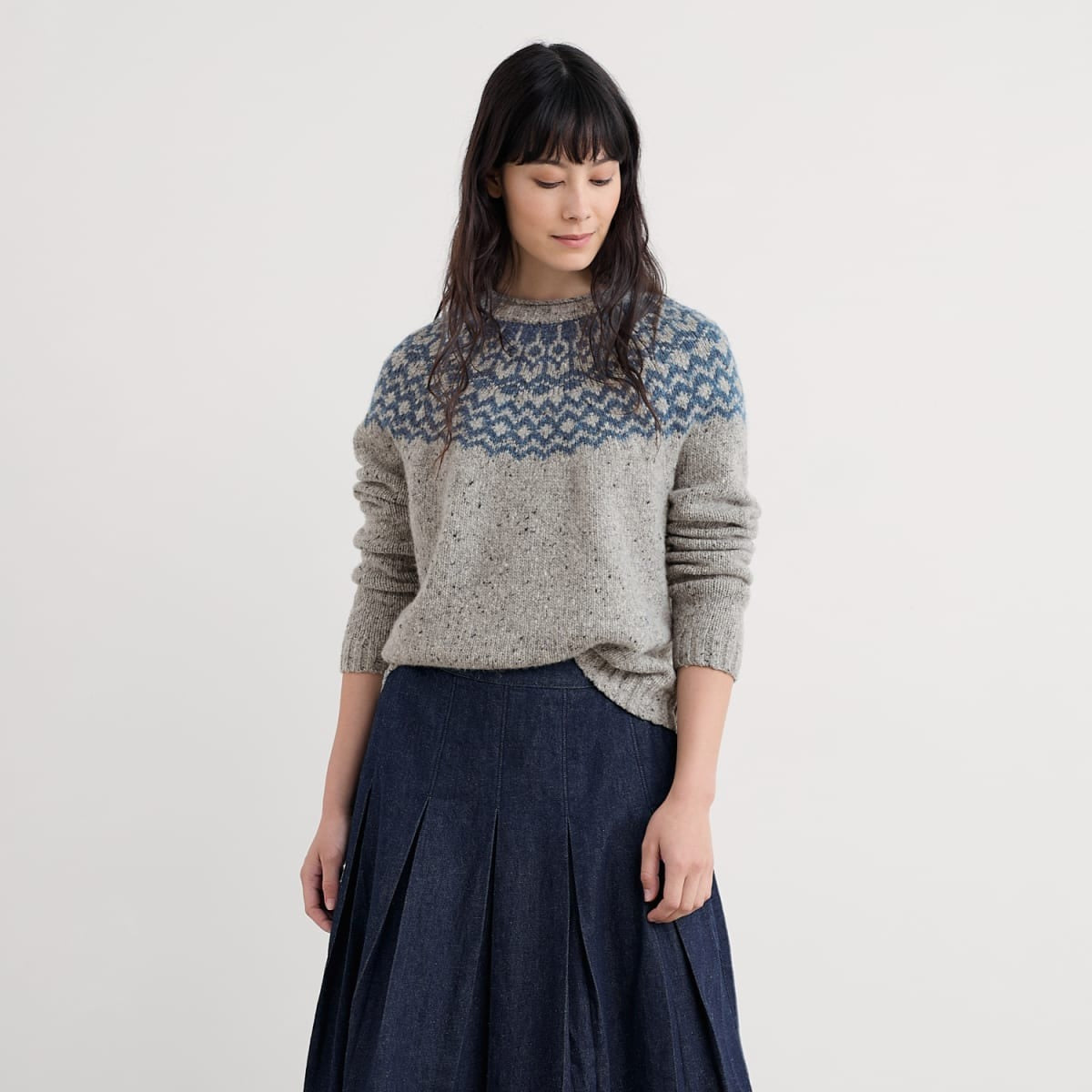 Port Kinnis Merino Jumper - Wag Tail Tor Shore