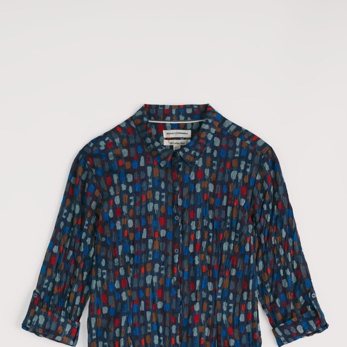 Larissa Shirt - Dye Strokes Dark Lugger