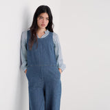 Salt Air Jumpsuit - Mid Wash
