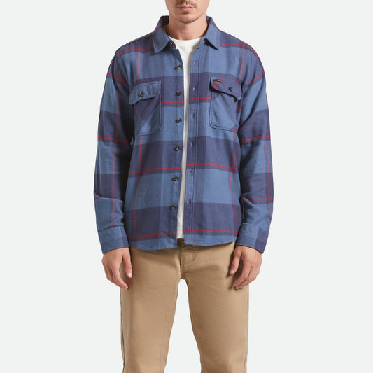 Bowery Flannel - Bering Sea / Mood Indigo / Adrenal