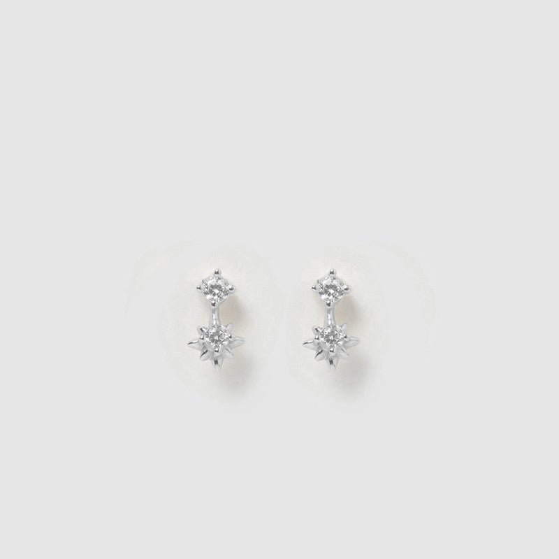 Bonnie Silver Stud Earrings