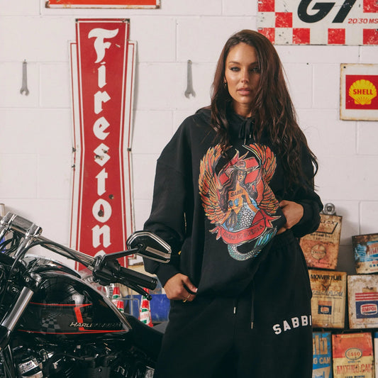 The Brenda Energy Hoodie - Black