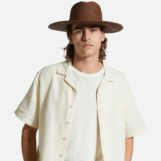 Bunker Linen Blend SS Shirt - Whitecap
