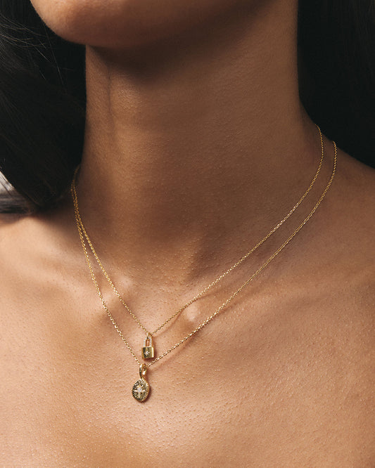 Mishy Necklace - Gold at Reborn Code