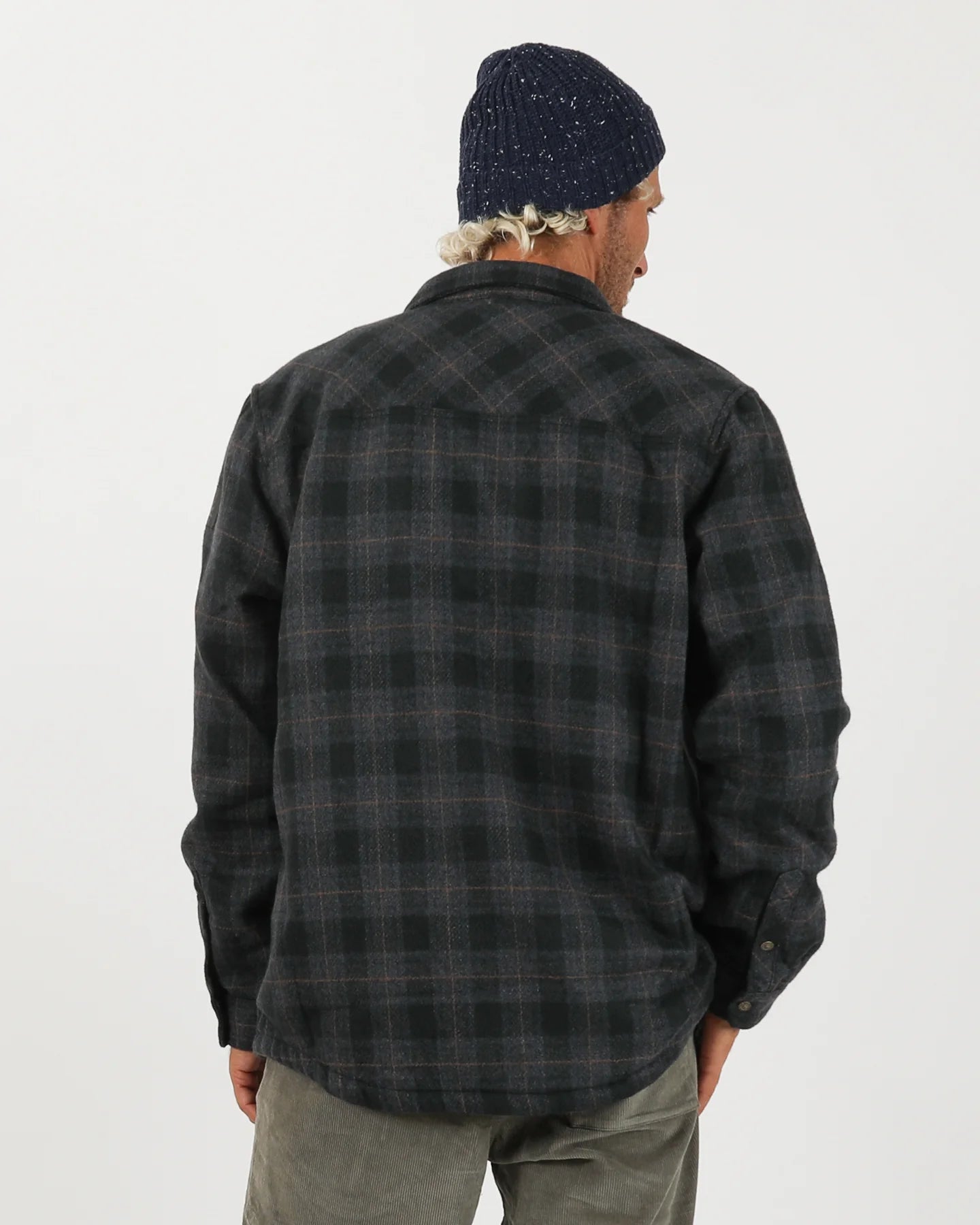 Canyon Sherpa Flannel - Charcoal