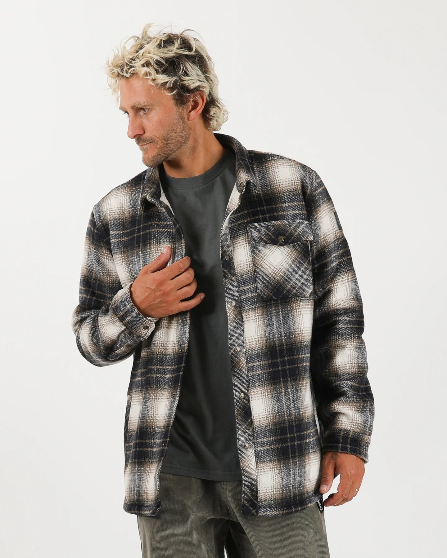 Canyon Sherpa Flannel - Midnight