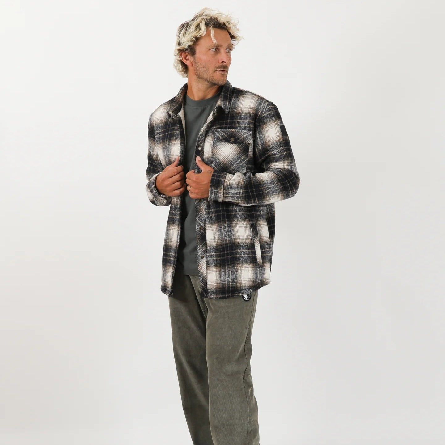 Canyon Sherpa Flannel - Midnight