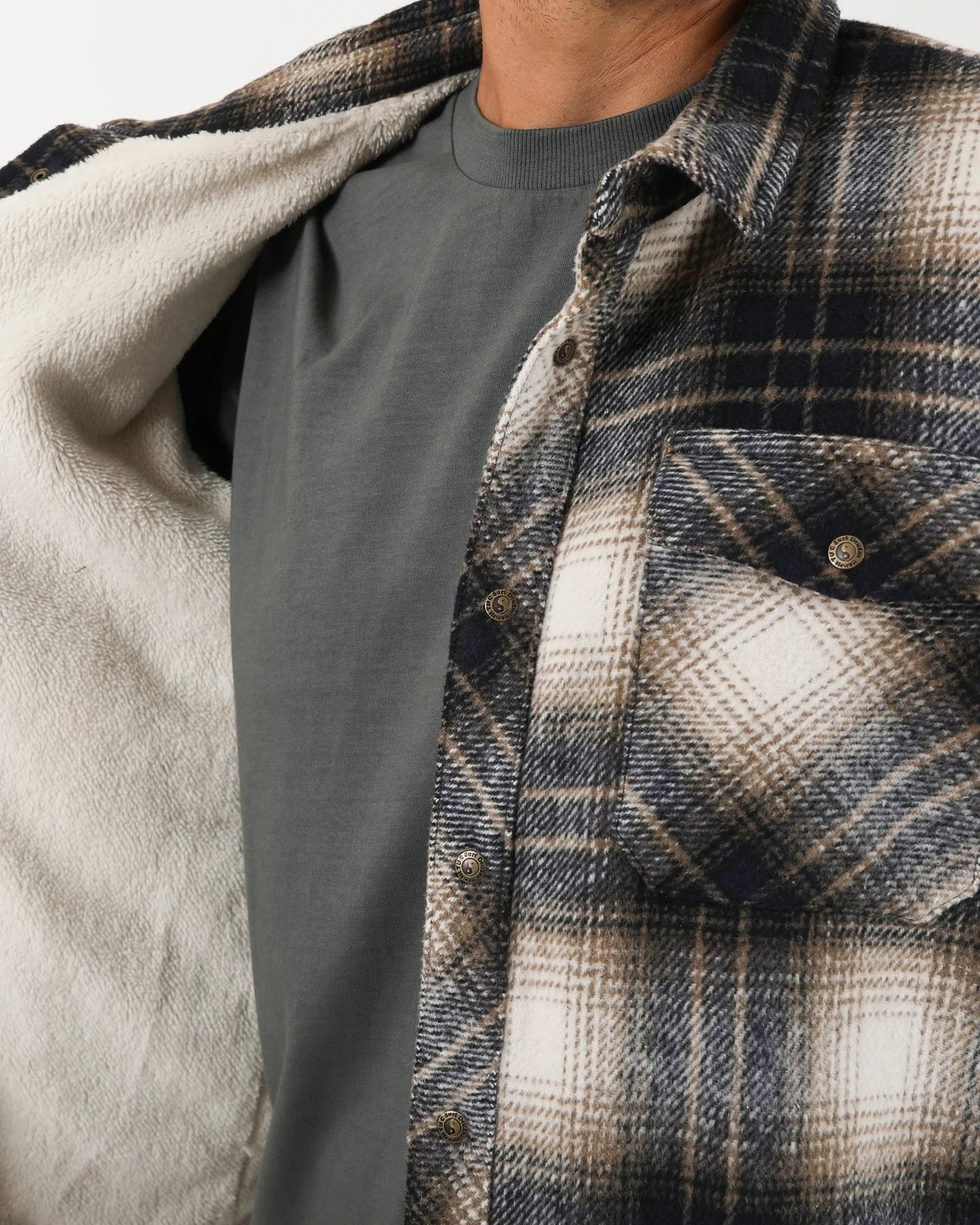 Canyon Sherpa Flannel - Midnight