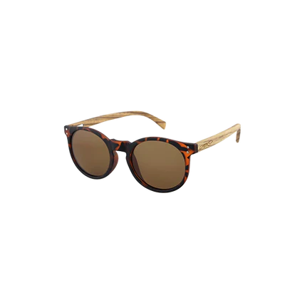 MRV Eco Bamboo Coral Bay Sunglasses - Leopard