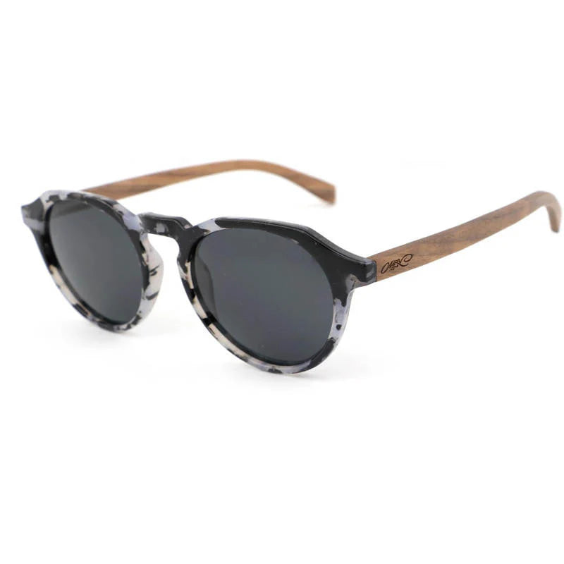 MRV Eco Bamboo Coral Bay Sunglasses - Zebra