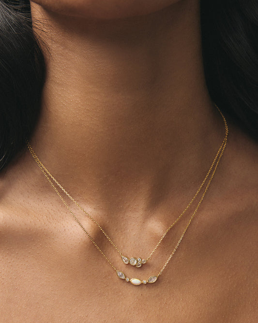 Ottilie Necklace - Gold at Reborn Code