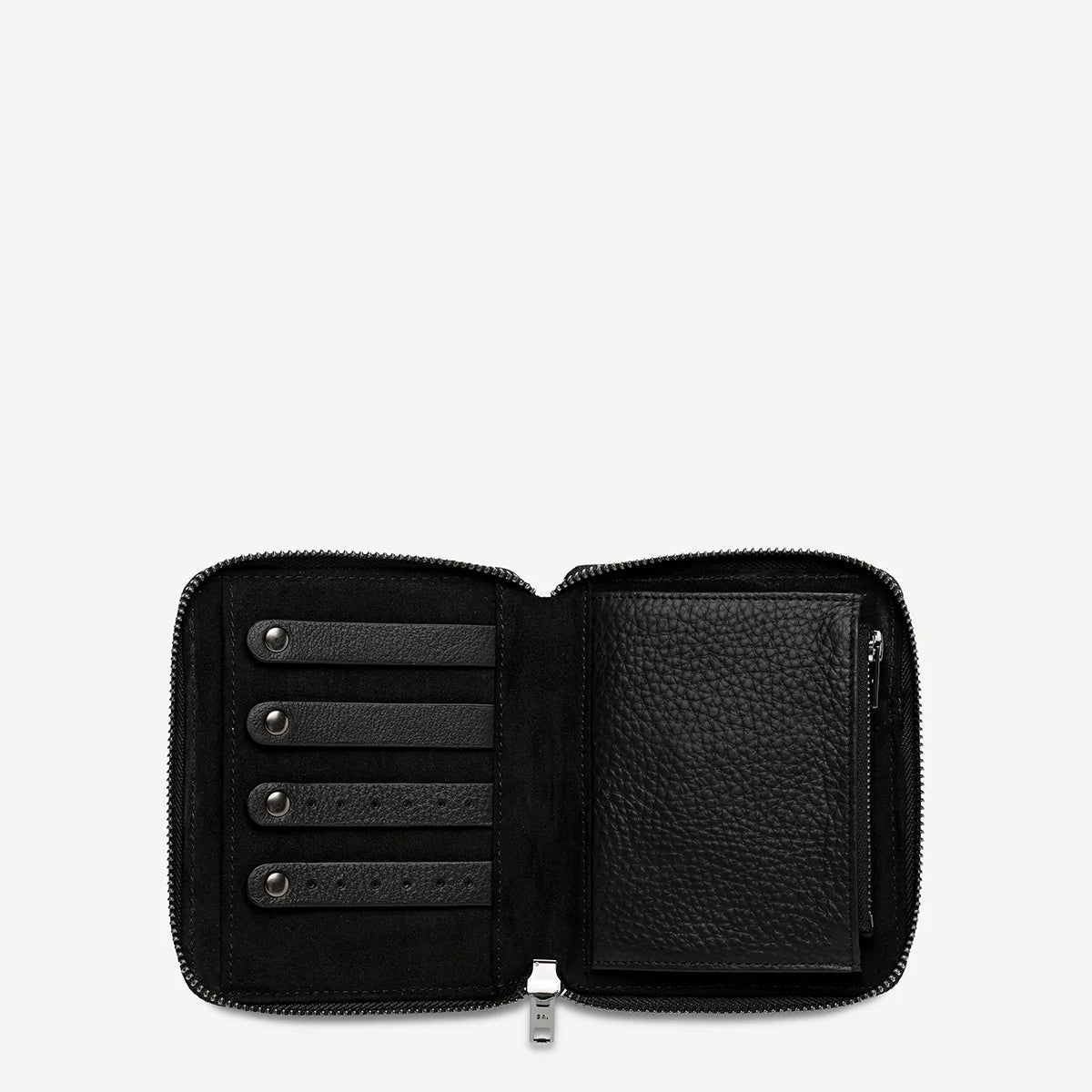 Change Always Comes Jewelry Case - Black