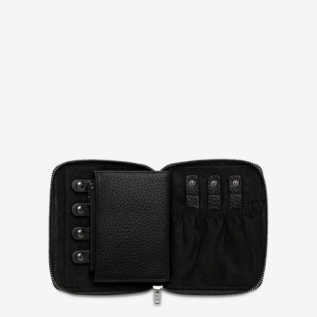 Change Always Comes Jewelry Case - Black