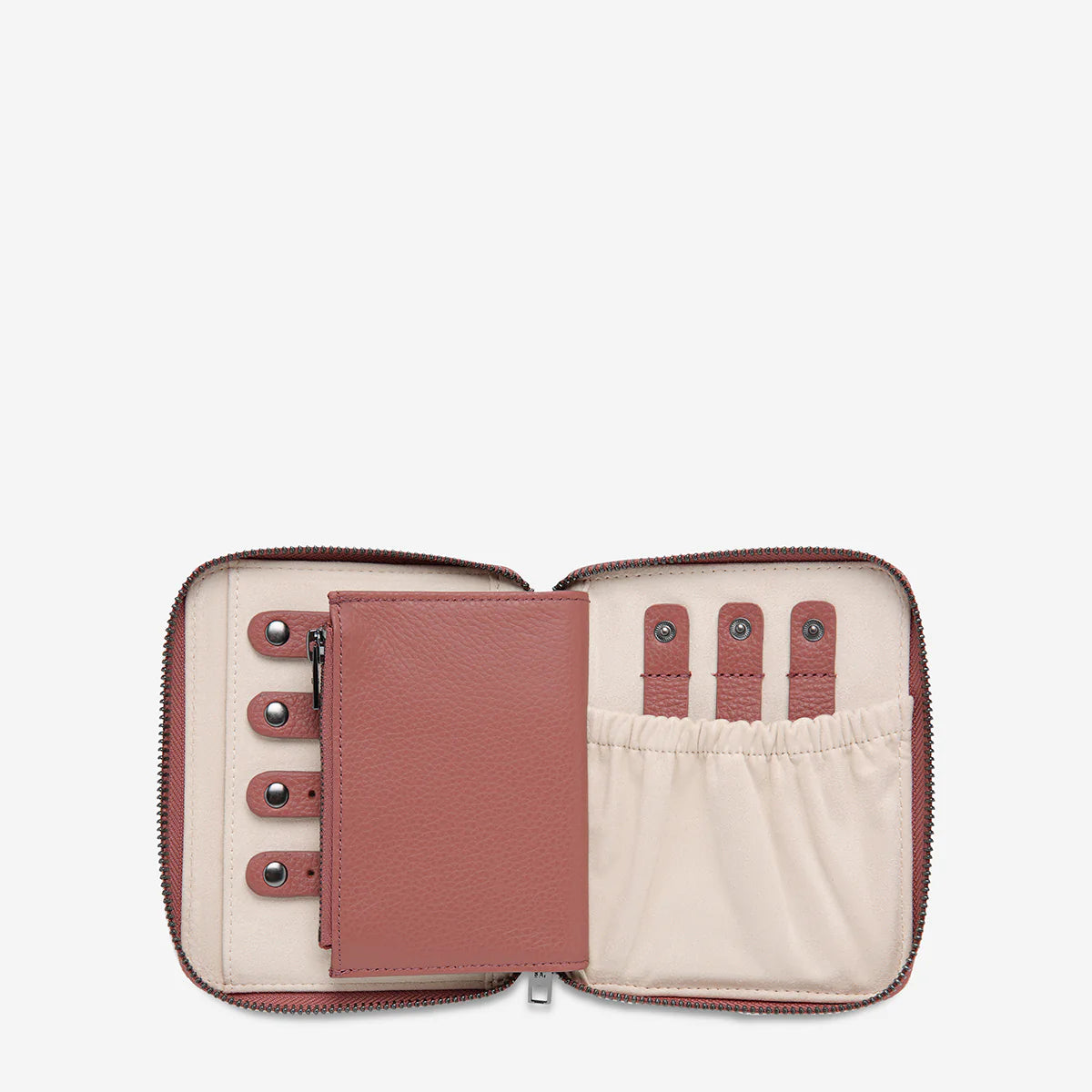 Change Always Comes Jewelry Case - Dusty Rose