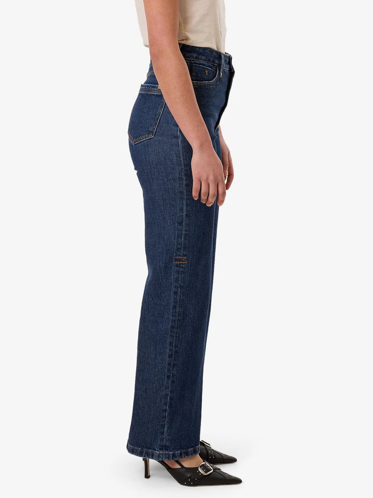 Cherry Stretch Jeans - Rinsed Ink