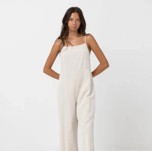 Classic Jumpsuit - Oat