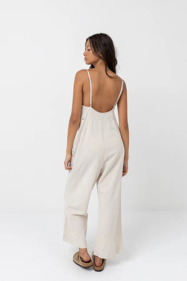Classic Jumpsuit - Oat