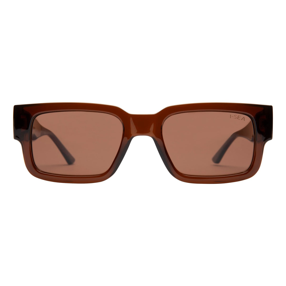 I-SEA Cole Houshmand sunglasses, taupe frame with brown polarised lens