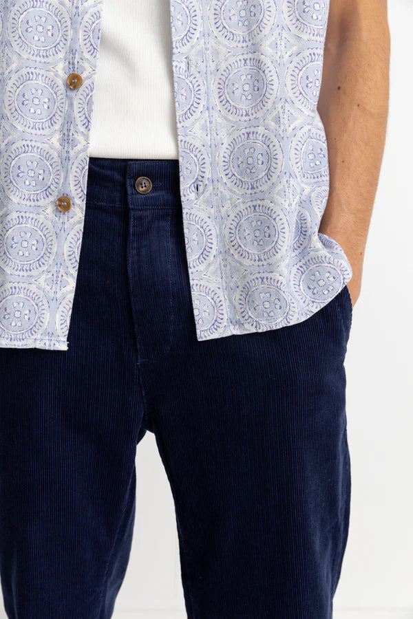 Cord Trouser - Navy