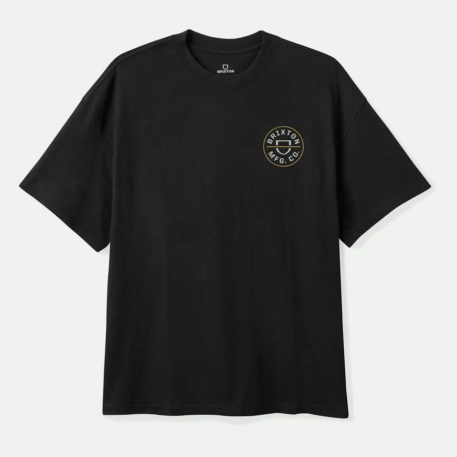 Crest II S/S Standard T-Shirt - Black