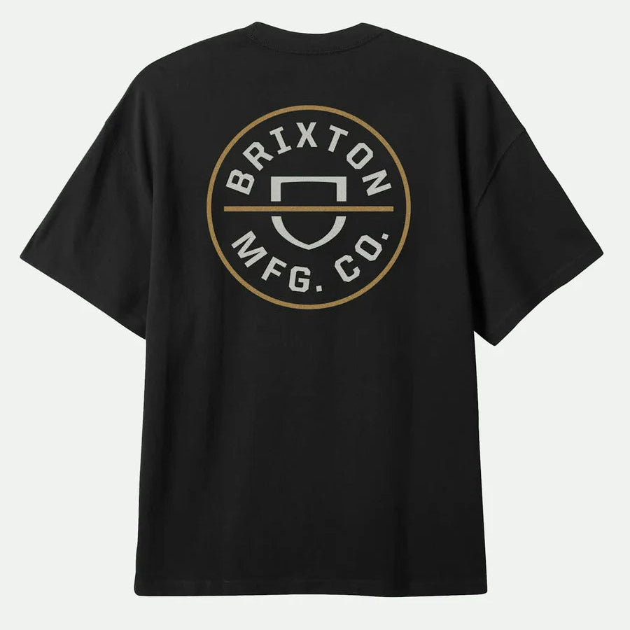 Crest II S/S Standard T-Shirt - Black