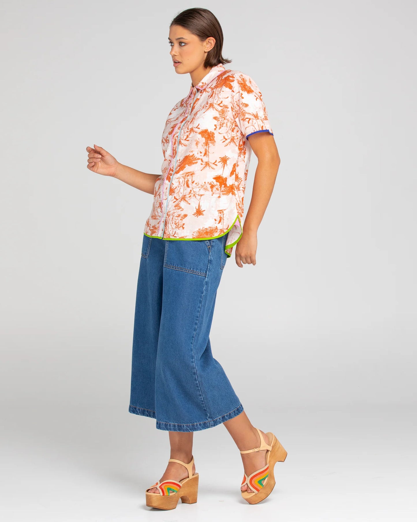 Cuba Shirt -Western Palm